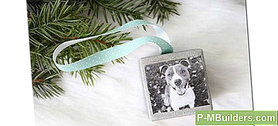Diy Foto Block Julprydnad