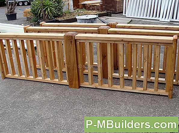 Een Houten Hekwerk Hek Maken