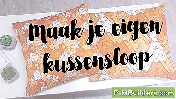 Hoe Een Kussensloop Te Naaien