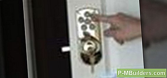 Ettevalmistused Paigaldamine Keyless Entry Deadbolt