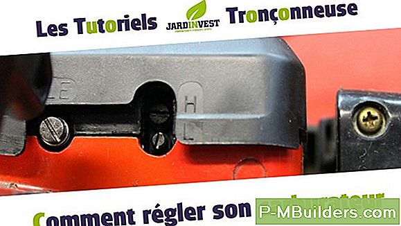 Een Kettingzaag Carburateur Reinigen