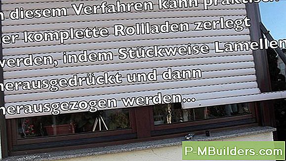Wie Man Jalousien Verkürzen Kann, Damit Sie Zu Ihren Fenstern Passen