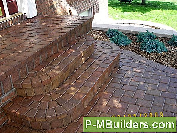 Installeren Van Brick Paver Steps