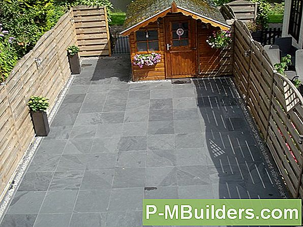 Een Loopbrug Leggen Met Slate Pavers