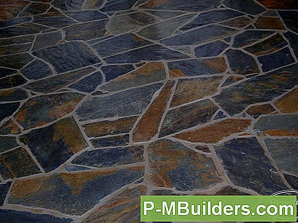 Hoe U Flagstone Knipt Voor Een Flagstone Floor