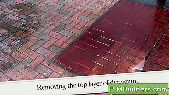 Betoonist Brick Patio Värvimine