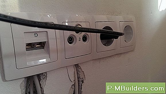 Koaxialkabel Installation