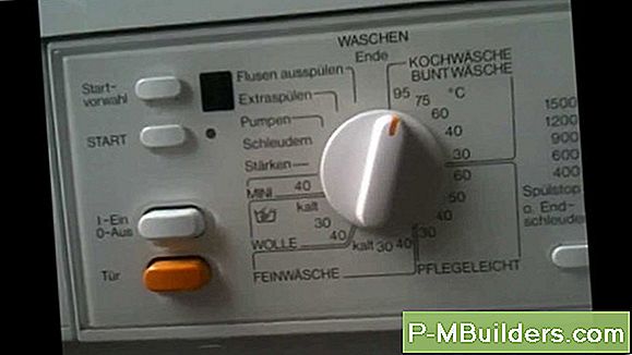 Waschmaschine Fehlerbehebung