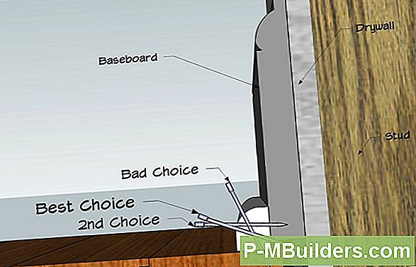 Wie Man Baseboard Moulding An Trockenbau