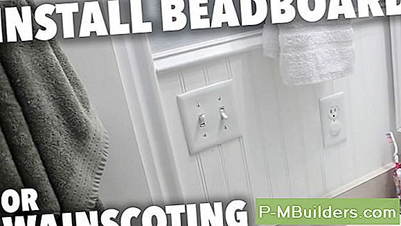 How To Install Beadboard Verkleidung
