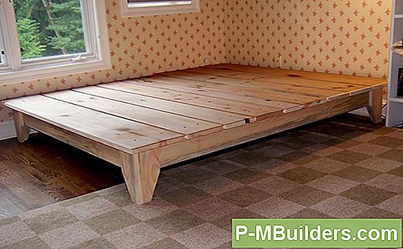 Diy King Platform Bed Frame Construction
