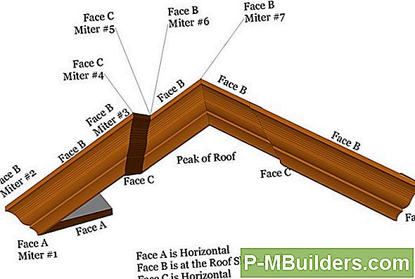 Mitering Väljaspool Crown Molding Nurkad