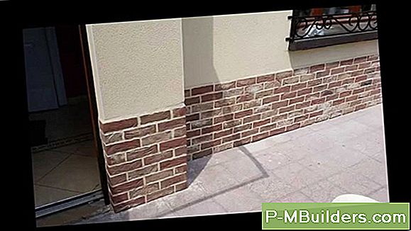 Hoe Te Leggen Block Voor Brick Facing