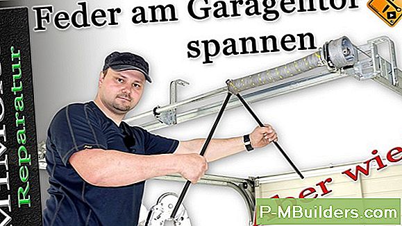 Garagentor-Installation