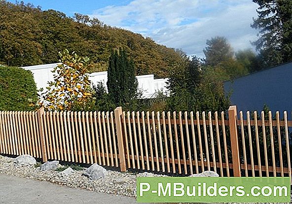 Holz Lattenzaun