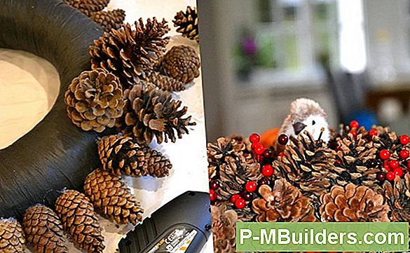Tannenzapfen Kranz DIY