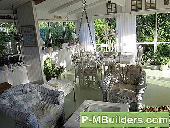 Udsmykning Patio Sunrooms Med Gardiner