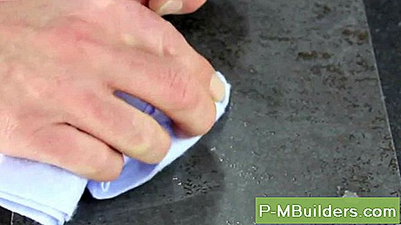 Kalksteen Werkbladen Reinigen: Niet Plaatsen En Niet