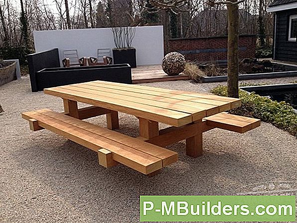 Een Houten Picknickbank Bouwen